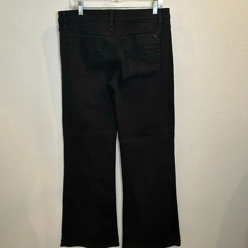 Joe's Jeans Muse Wide Leg Women's Jeans Black, size 31 - Picture 6 of 9